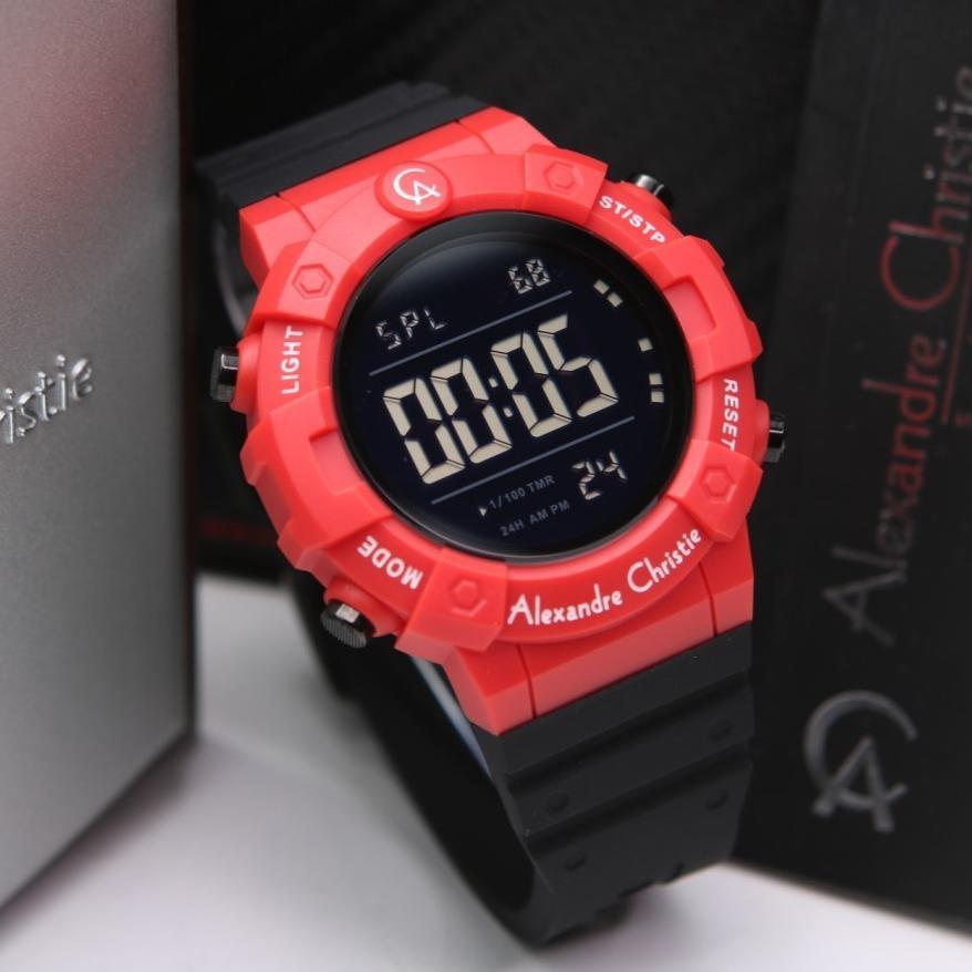 JAM TANGAN PRIA ALEXANDRE CHRISTIE AC 9371 AC9344 / AC 9342 / 9388BLACK SILICON SERIES ORIGINAL