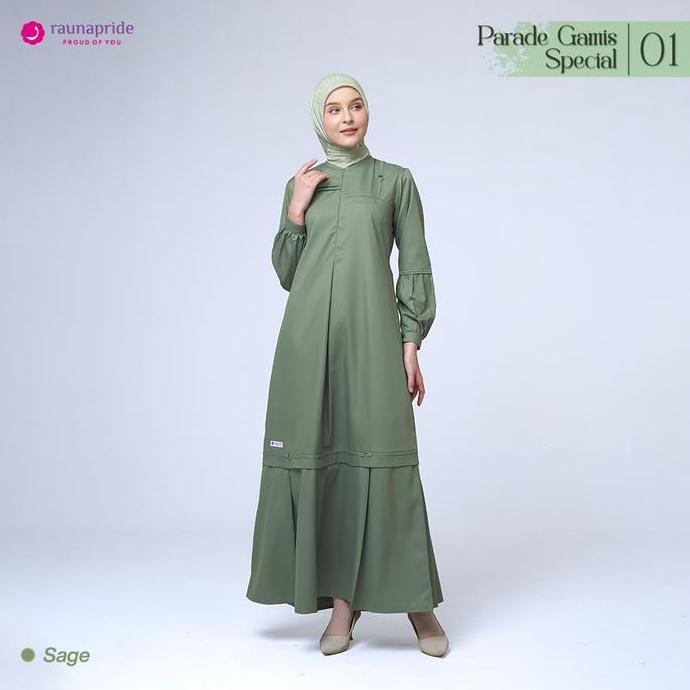 Parade Gamis Special PGS 01 - Gamis Dewasa - Dress Muslimah - Raunapride (TERBAIK) (TERBARU) (TERMUR