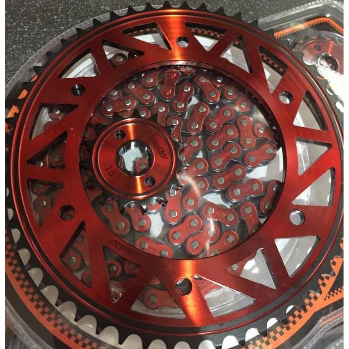 Gear set motor honda crf 150