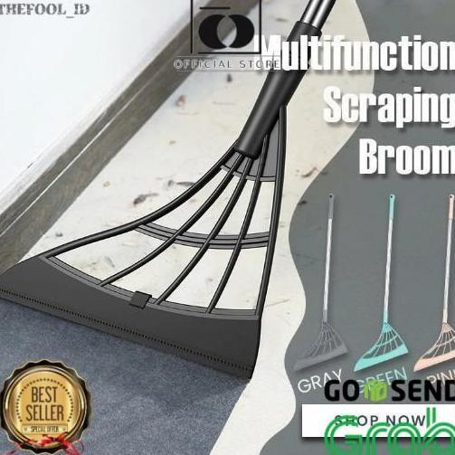 SHAKESPARE Sapu Karet Magic Rubber Broom Floor Sweeper