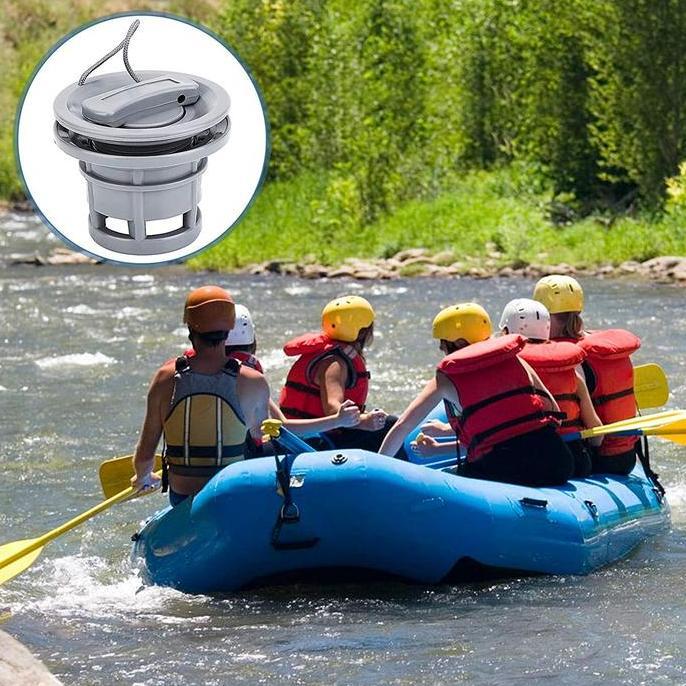 YORKSHIREY Pompa Perahu Karet Kayak / Katup Laut / Katup Pengaman Nosel Udara Tipe Segitiga