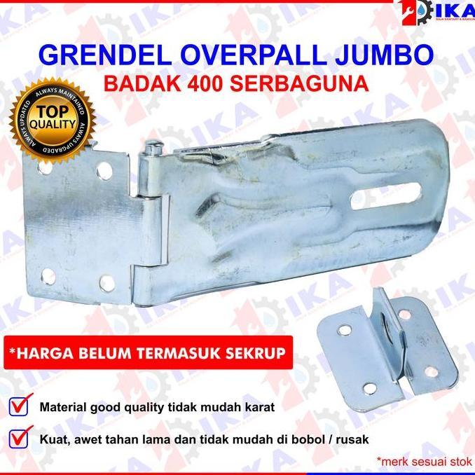 NAKATEKNO OVERPAL BADAK 400 BODY JUMBO / ENGSEL TEMPAT GEMBOK OVERPALL PINTU KUNCI LACI LEMARI KUAT 