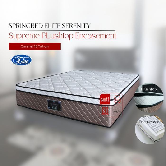 Springbed elite serenity supreme plushtop 140 x 200 kasur saja