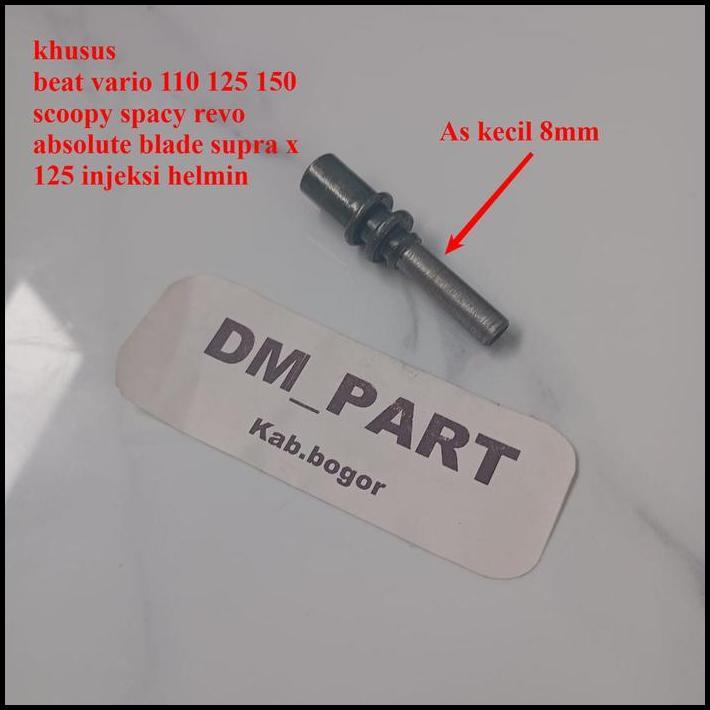 TERLARIS AS MUR KALIFER KALIPER TAHANAN REM CAKRAM KAMPAS DEPAN BAUT KARET USUS SUPRA X 125 HELM IN 