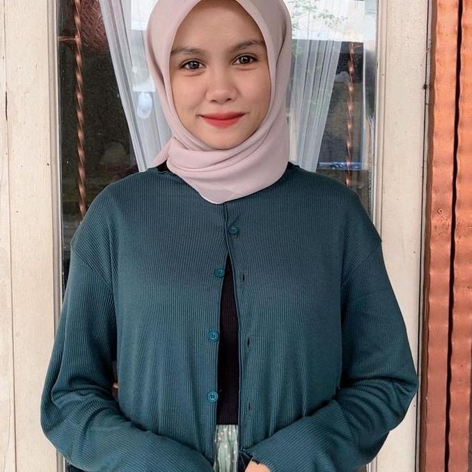 Murah Paket Usaha Cardigan Crop Top 6 pcs / Cardigan Crop Kekinian Non COD