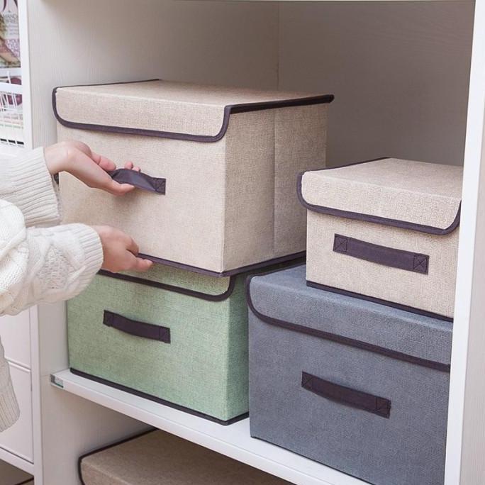 Storage Box Tempat Penyimpanan Kotak Organizer Tempat Baju besar