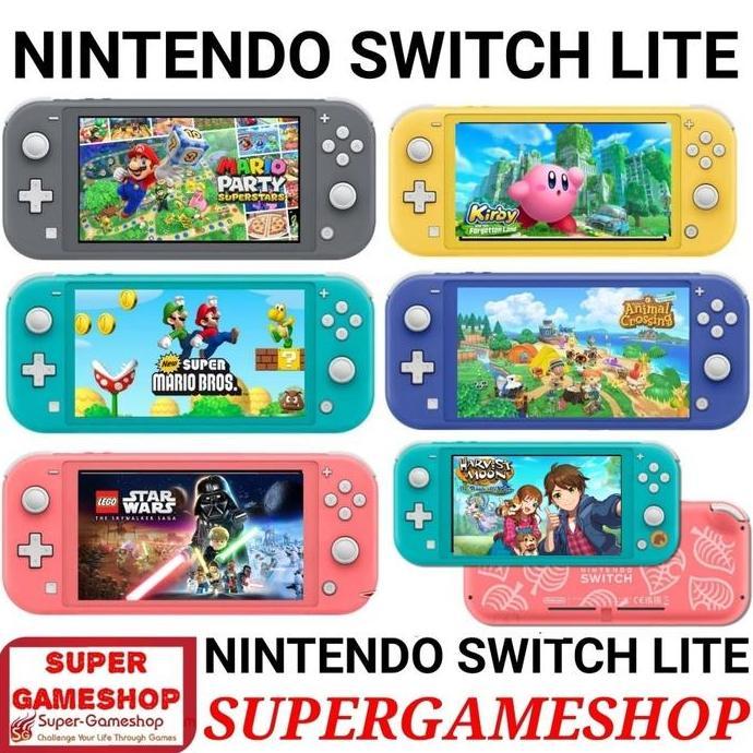 Nintendo Switch Lite Nintendo Switch Lite Console (TERBAIK) (TERBARU) (TERMURAH)