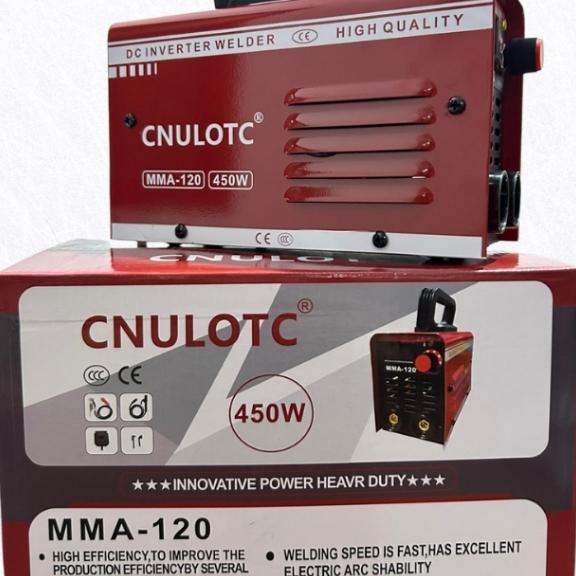 Cnulotc Mesin Las Mma-120 Alat Las Besi Mini 450W Travo Las