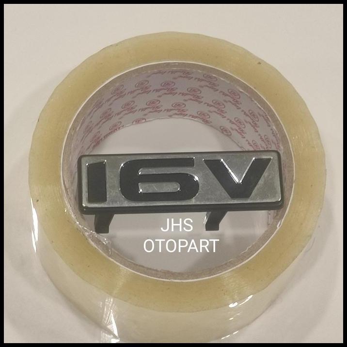 TERBARU EMBLEM LOGO MERK TULISAN 16V DAIHATSU CLASSY DI GRILL ASLI 