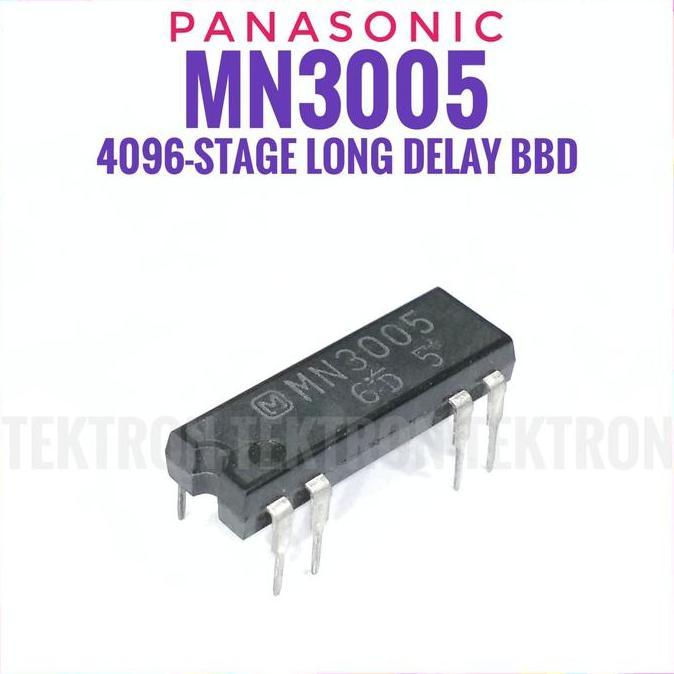 Update (1) Panasonic MN3005 4096 Stage Long Delay BBD IC Echo delay tek70n Ayo Beli