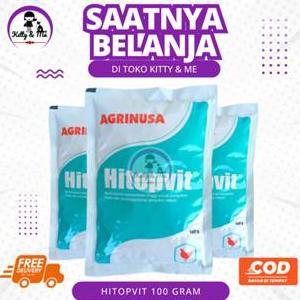 HITOPVIT 100 GRAM - Multivitamin Untuk Unggas Ayam Bebek Puyuh