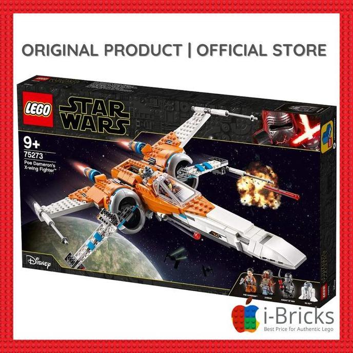 Lego Starwars 75273 Poe Dameron's X wing Fighter (TERBAIK) (TERBARU) (TERMURAH)