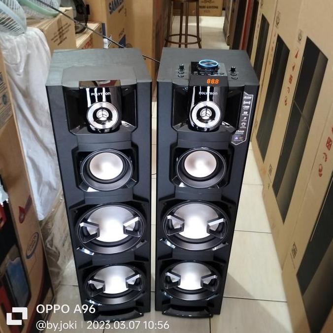 (ACS) speaker aktif Polytron pas 8ef22 terbaru bluetooth radio fm