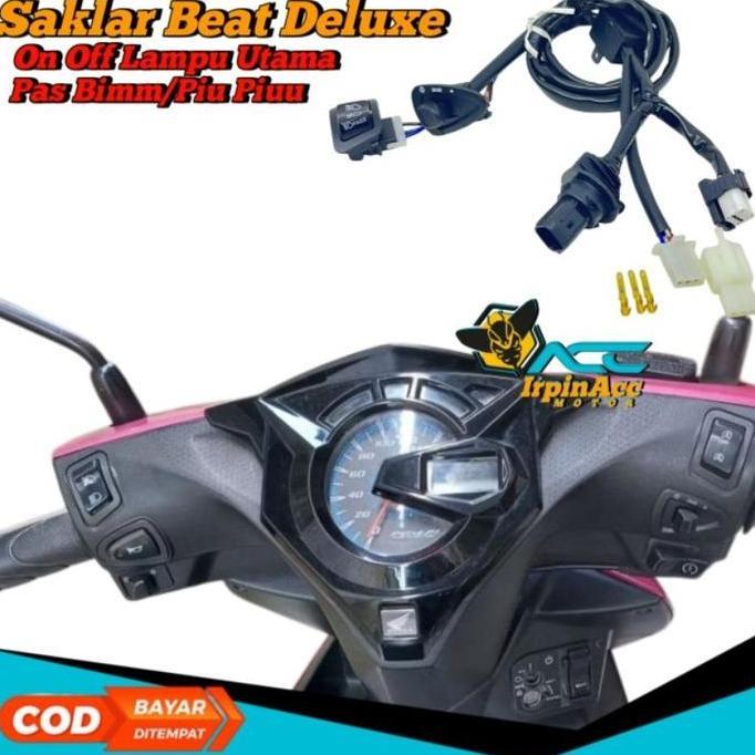 NEW Saklar on off Beat Led Beat Deluxe Beat Street Saklar 3 titik PNP Beat Led Beat Deluxe Beat Stre