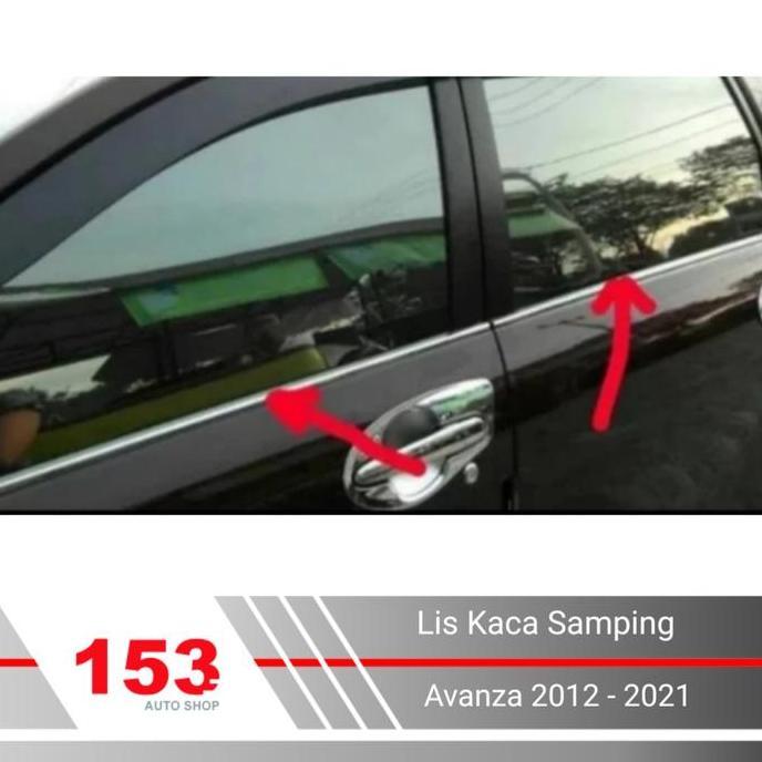 Lis Kaca Samping Avanza 2012 - 2021