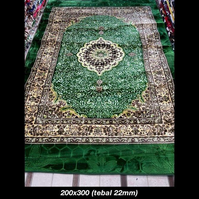 Karpet Malaysia empuk anti slip karpet busa impor malaysia 290x190cm