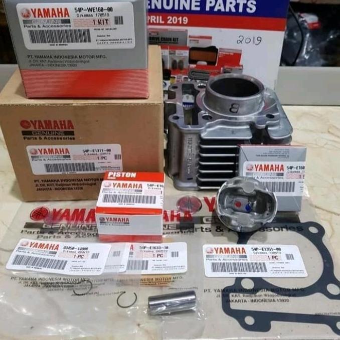 TERMURAH - BLOK SEHER MIO J MIO GT SOUL GT FINO F1 CYLINDER BLOK MIO J SET YAMAHA