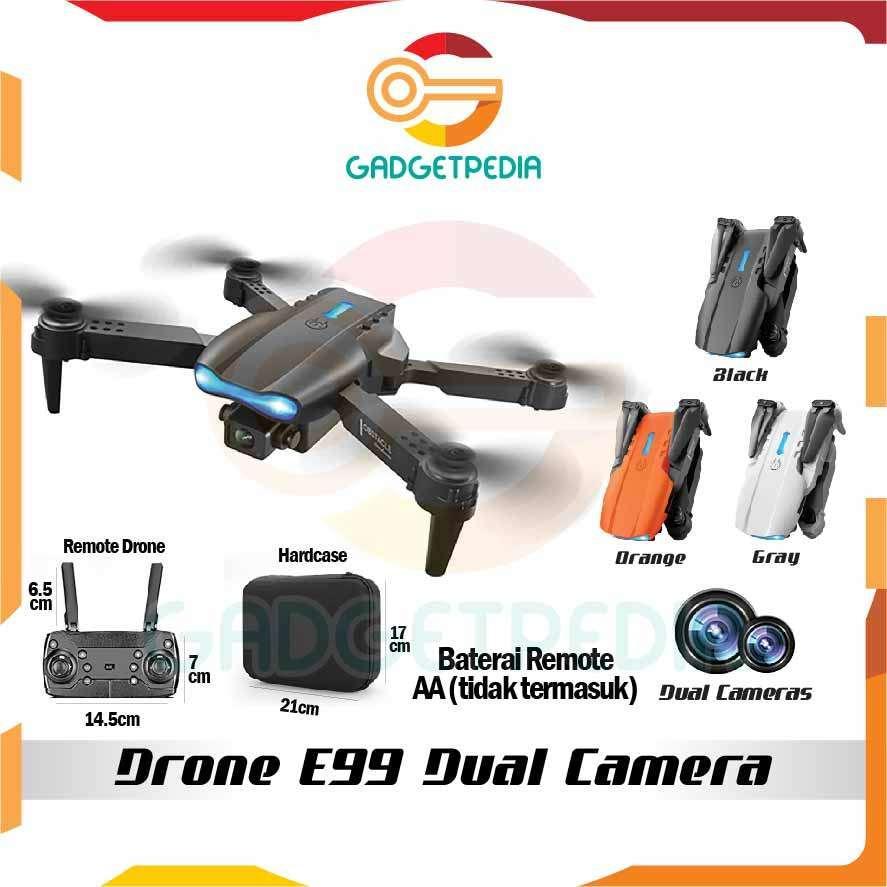 Drone E99Pro Ultrahd Dual Kamera  Wifi E99 Garansi Original