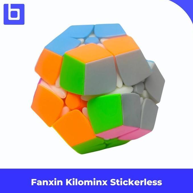 Cube 2x2 Megaminx Fanxin 2x2 stickerless Original (TERBAIK) (TERBARU) (TERMURAH)