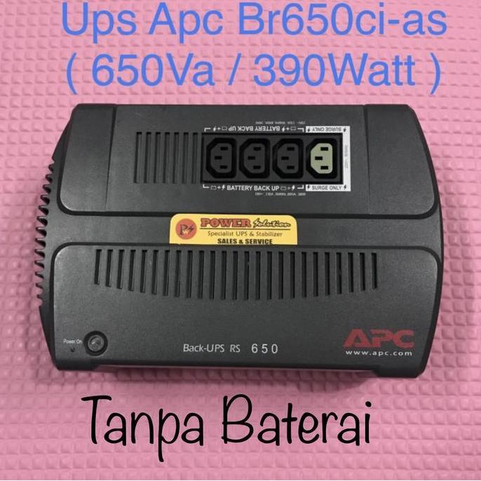 UPS APC BX625CI-MS TANPA BATERAI, UPS APC 625VA TANPA BATERAI
