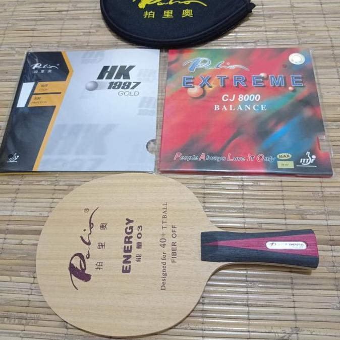 PAKET BET TENIS MEJA PALIO ENERGY 03 ORIGINAL
