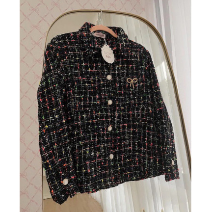 TWEED OUTER BLACK | MILLIE OUTER BY HAIDEEORLIN