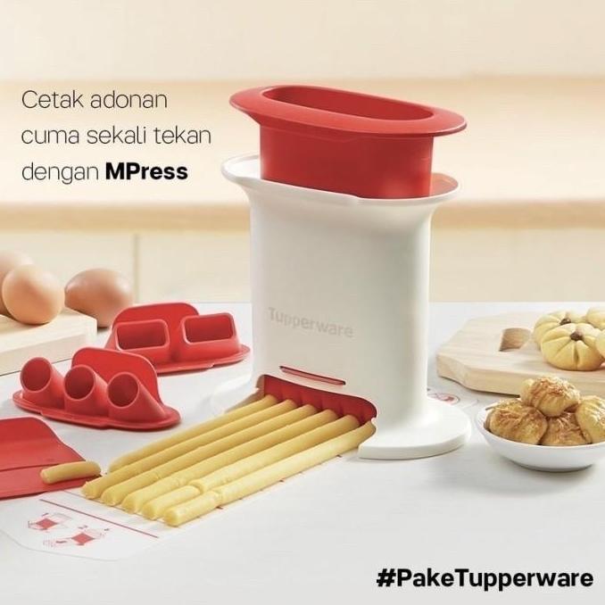 TERBARU - Tupperware MPress Container Cetakan kue