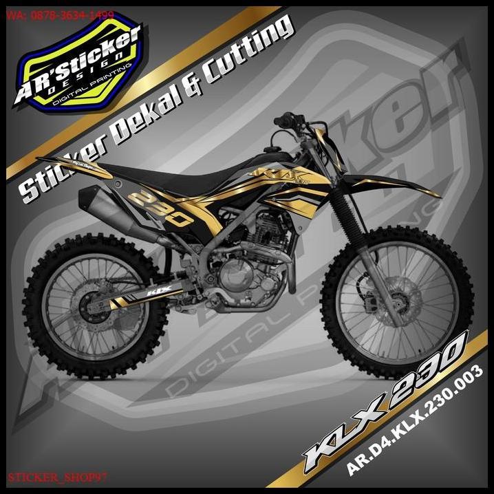 DISKON PREMIUM DECAL KLX 230 FULL BODY STIKER  KLX 230 FULL BODY (KODE 003) 
