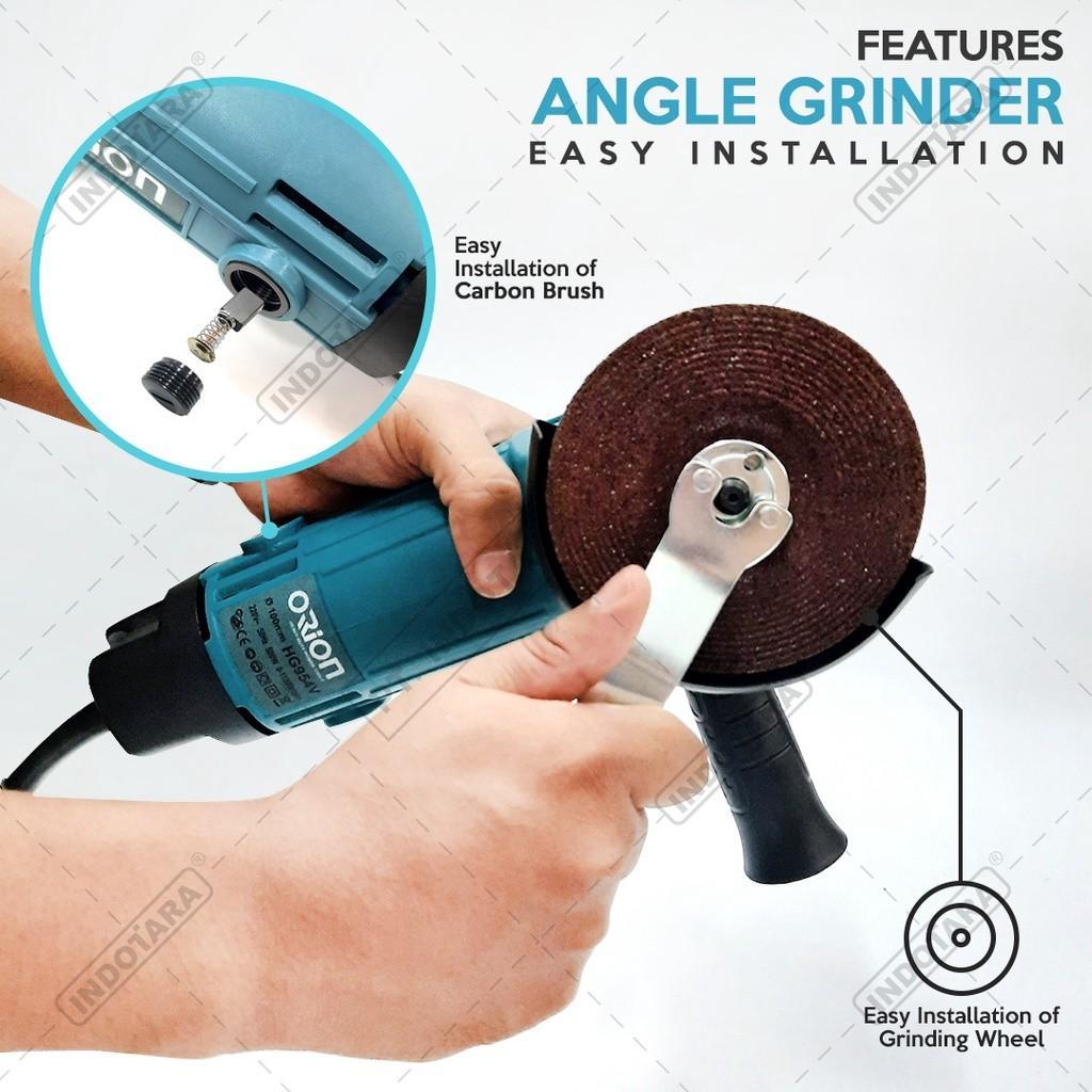 Angle Grinder  Mesin Gerinda Tangan Orion - Hg954