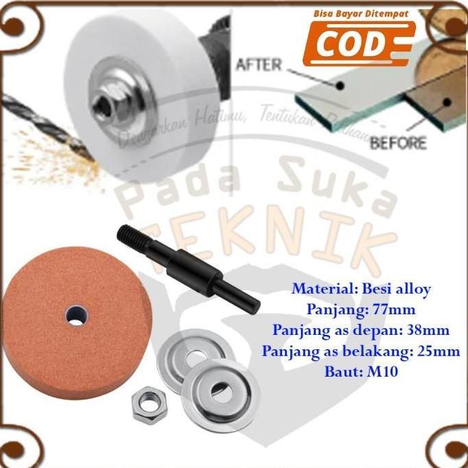 Mata Bor Asah Poles Gosok Pisau Golok Sembelih Potong Daging Hewan Kurban Sapi Kambing