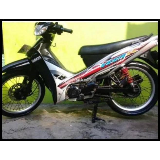 GRATIS ONGKIR (ORI) STRIPING YAMAHA VEGA R NEW 2007 2008 HITAM SILVER GREAD ORIGINAL 