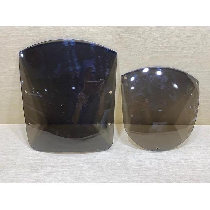 Replacement Kaca Fairing Model Gauntlet Warna Smoke Harley Dyna Xl Fxr Terbatas