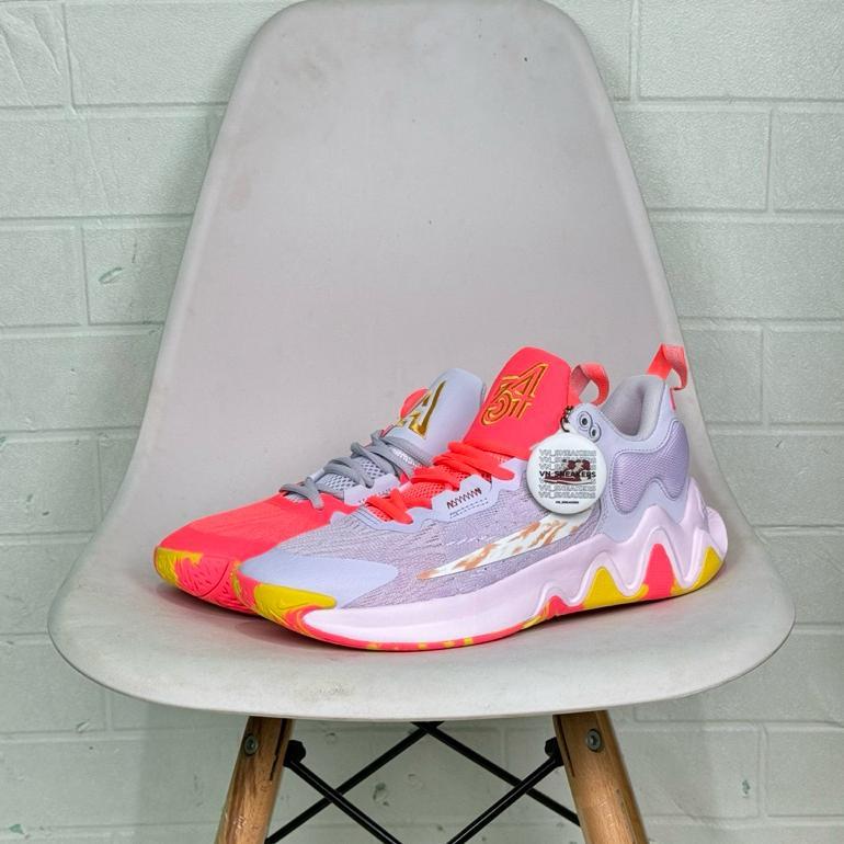 NEW SEPATU GIANNIS IMMORTALITY 2 HOT PUNCH MISMATCHED