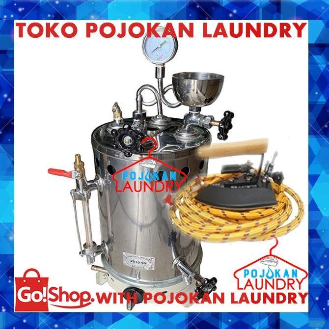 STEAM BOILER MAOMOTO 5 LITER/SETRIKA UAP MAOMOTO 5 LITER/ MAOMOTO 5 LITER/ SETRIKA UAP LAUNDRY ORIGI