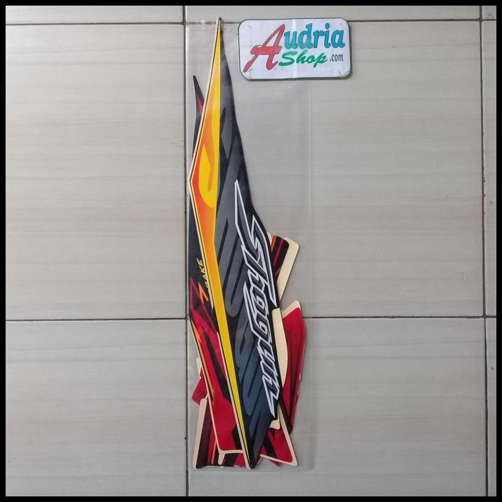 TERBARU (ORI) STRIPING STICKER MOTOR SUZUKI SHOGUN SP 125 2007 MERAH !!!!!!