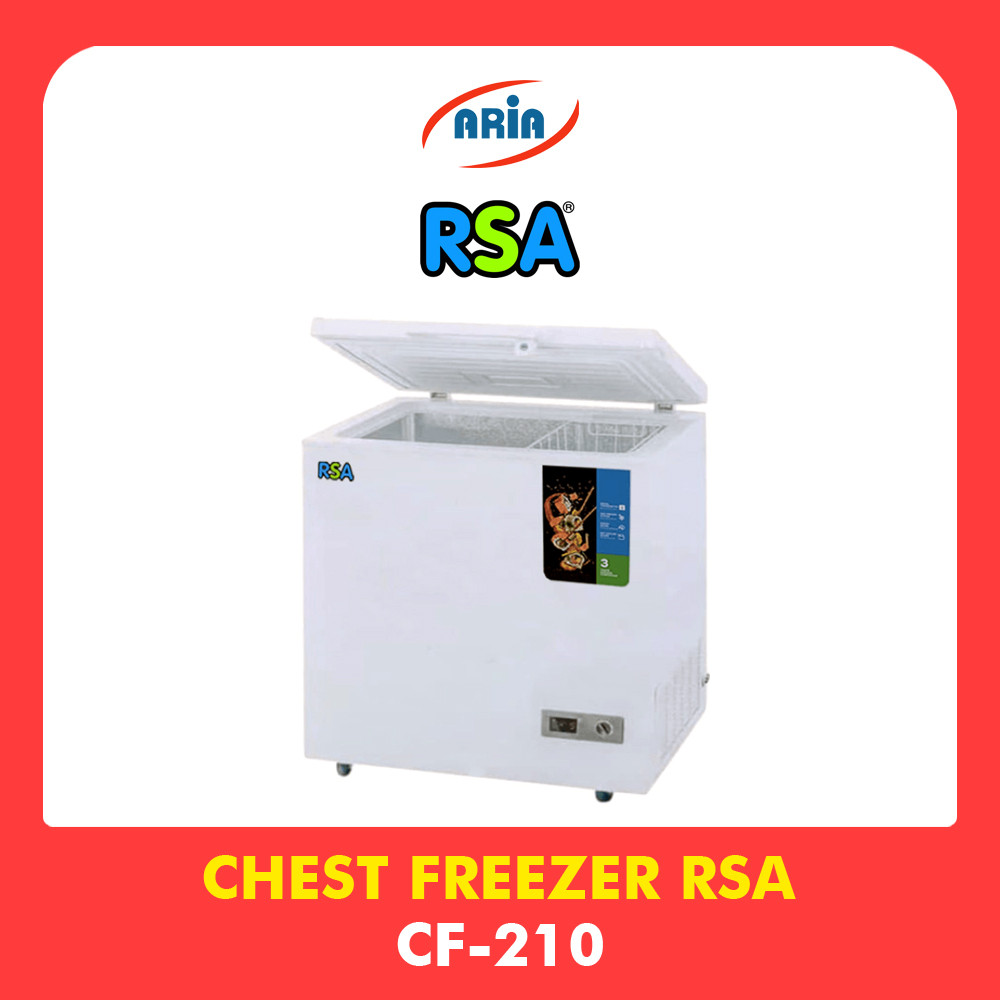 Chest Freezer Box RSA 199 Liter CF-210