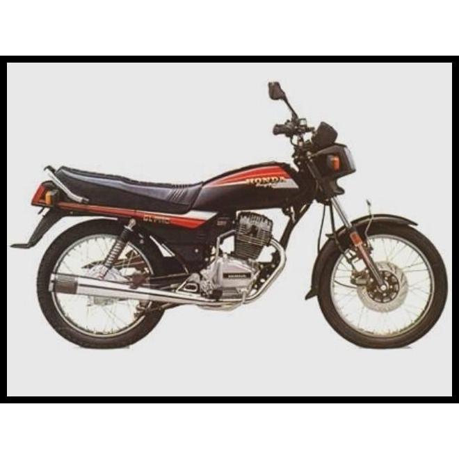 TERLARIS (ORI) STRIPING HONDA GL PRO 1985 HITAM MERAH TERBAIK KUALITAS ORIGINAL 