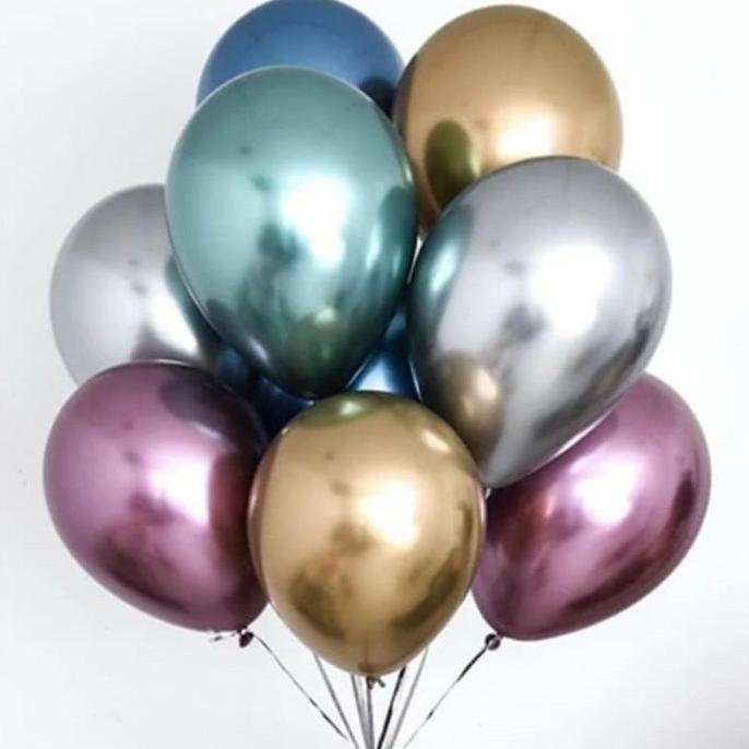 Balon Latex Chrome / Balon Chrome 12inch