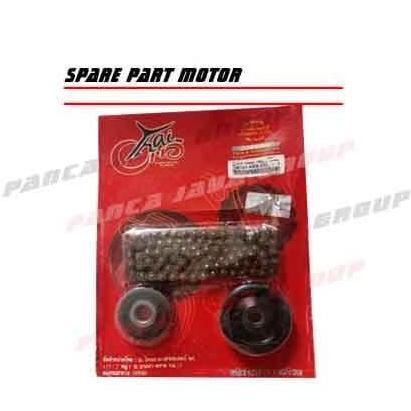 RANTAI KETENG SET-ROLL-TEMING SUPRA X 125 FI-HELM IN PGM FI BLADE 125 BEST QUALITY