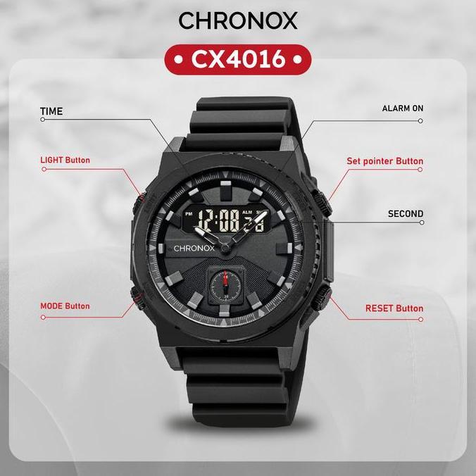 CHRONOX Jam Tangan Digital Unisex Pria Wanita - CX4016