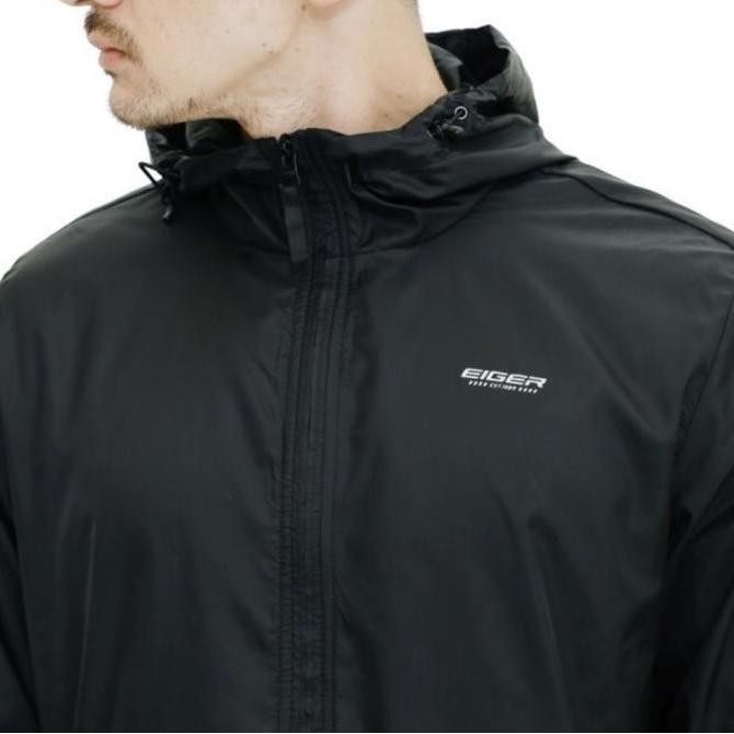 Ready stock Jaket Eiger Riding Mild Race Jacket Running