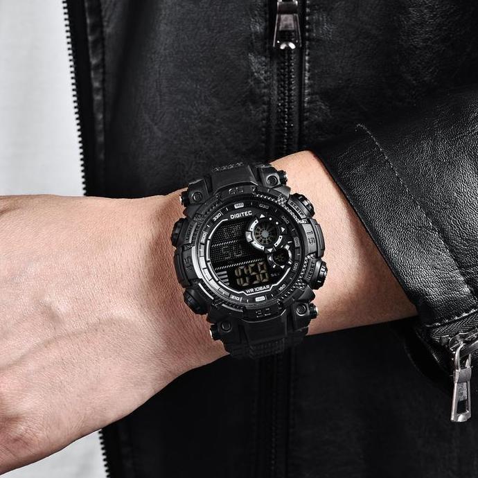 Digitec DG-5030T - Jam Tangan Pria - Rubber - 5030 - Original