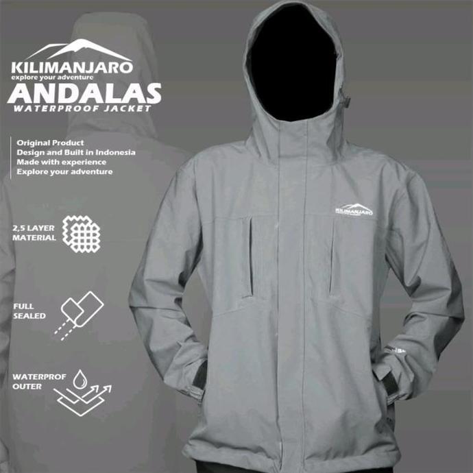 Ready stock Jaket Gunung Jaket Outdoor Kilimanjaro Andalas Super Hangat
