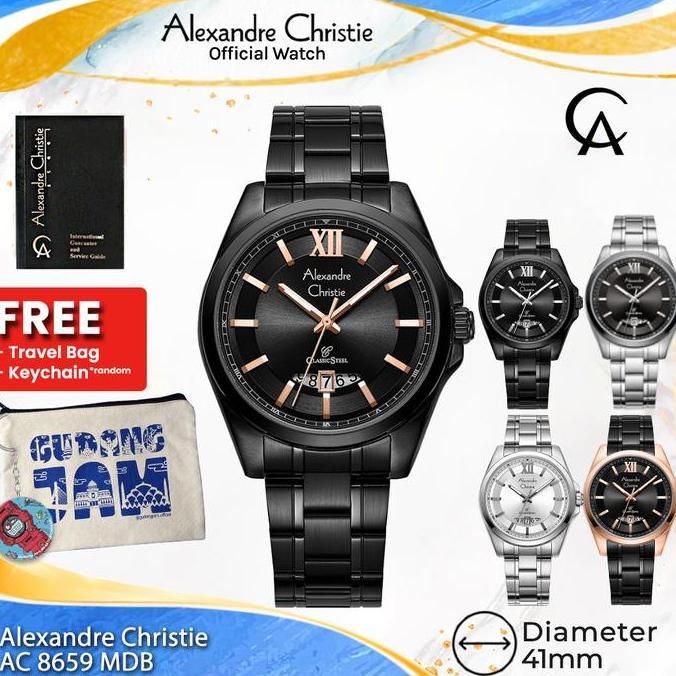 Alexandre Christie Pria AC 8659 MDB AC 8659 AC8659MDB Stainless Steel