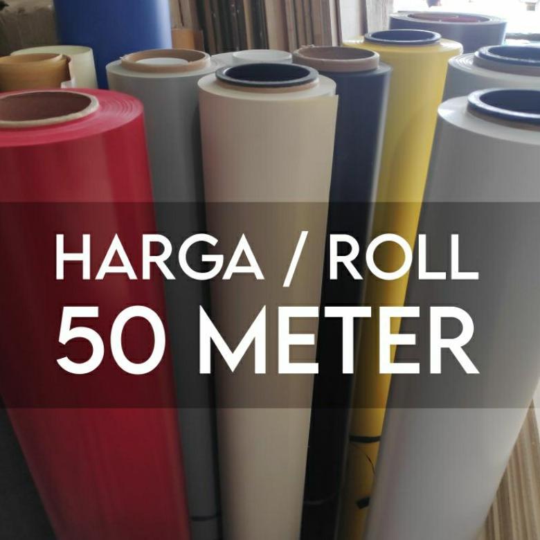1 Roll 50m - PVC Sheet Decco Deco Taco Sheet Supercon Pelapis Furniture Decor Dekor Background Lanta