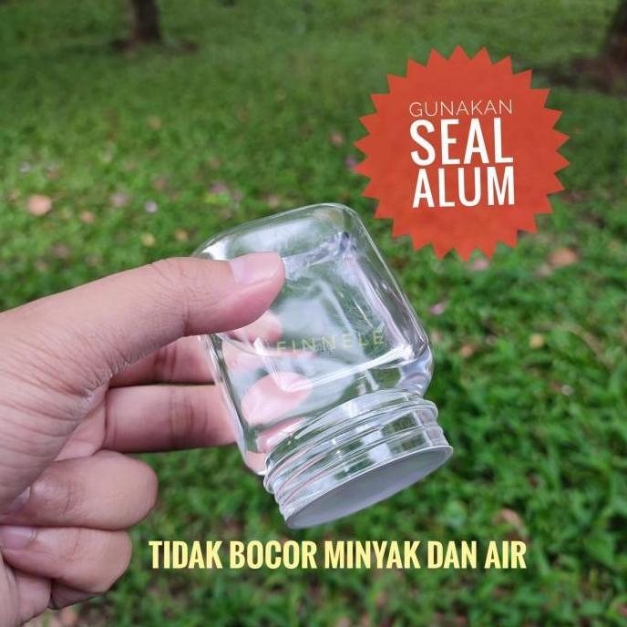 Isi 100 pcs Toples Plastik Kotak 150 ml / Toples Sambal Jar Bumbu Coklat Selai