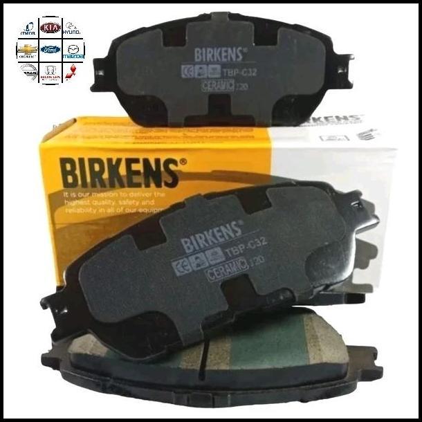 TERLARIS KAMPAS REM BRAKE PAD DEPAN TOYOTA ALPHARD 2004-2007 CERAMIC BIRKENS 