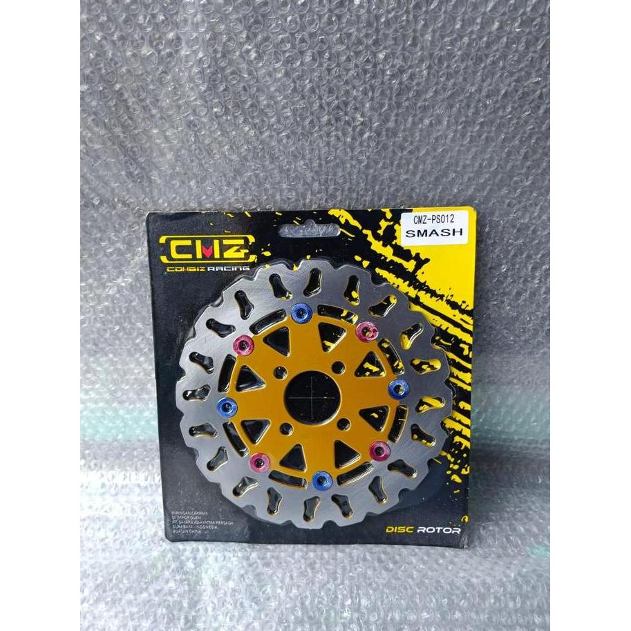Promo piringan cakram SMASH TITAN ARASHI 125 SHOGUN 125 disc brake STANDART VARIASI 220mm CMZ RACING