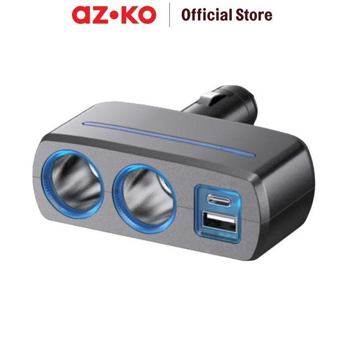 OTTO KLASSE CHARGER MOBIL USB & TYPE C DENGAN LIGHTER SOCKET 1918D