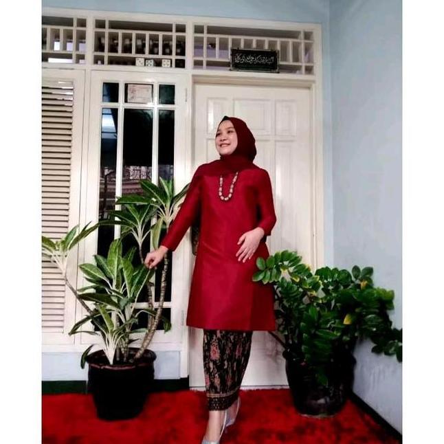Set Baju Taffeta Tambah Rok Baju Kurung Iriana Baju Kuring Melayu Baju Kurung Tafeta Baju Kurung Pes